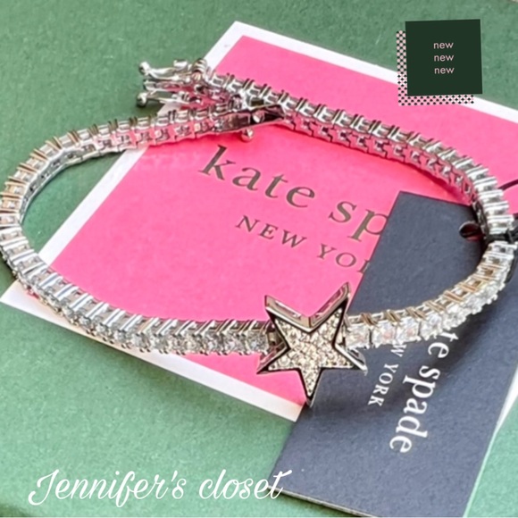 Kate Spade Cz You’re A Star Tennis Bracelet NWT - Picture 4 of 8